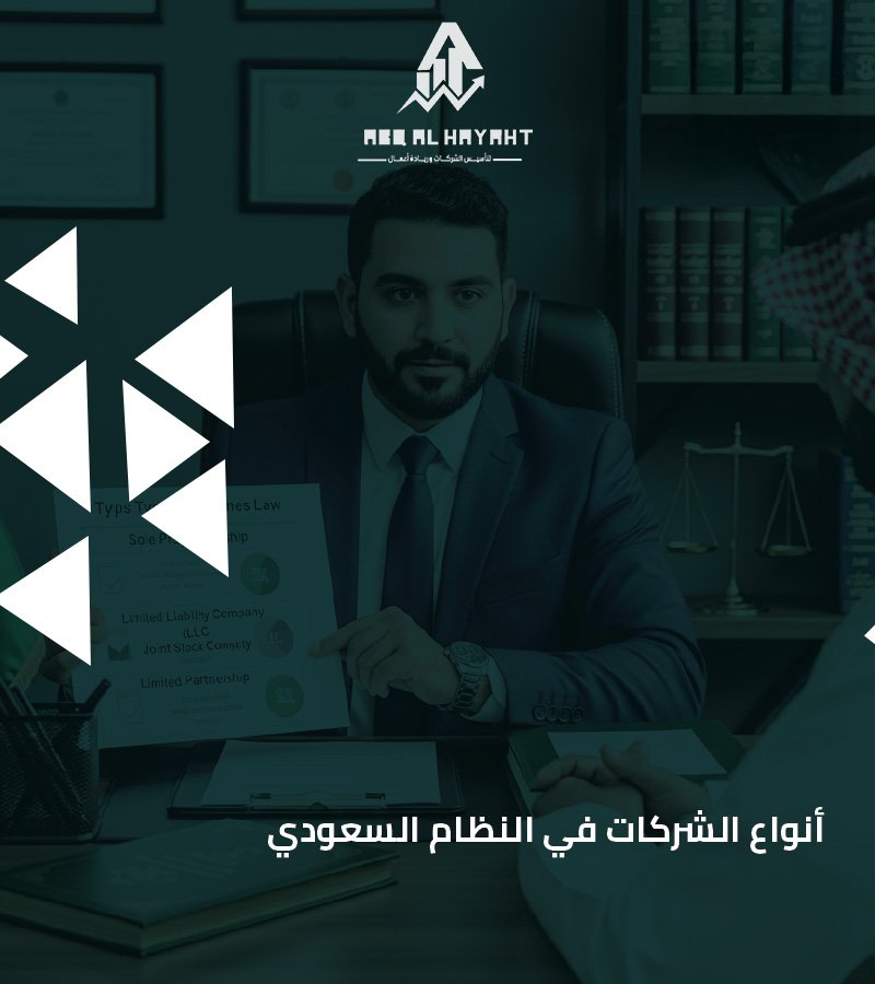 أنواع الشركات في النظام السعودي,أنواع الشركات في النظام السعودي الجديد,أنواع الشركات