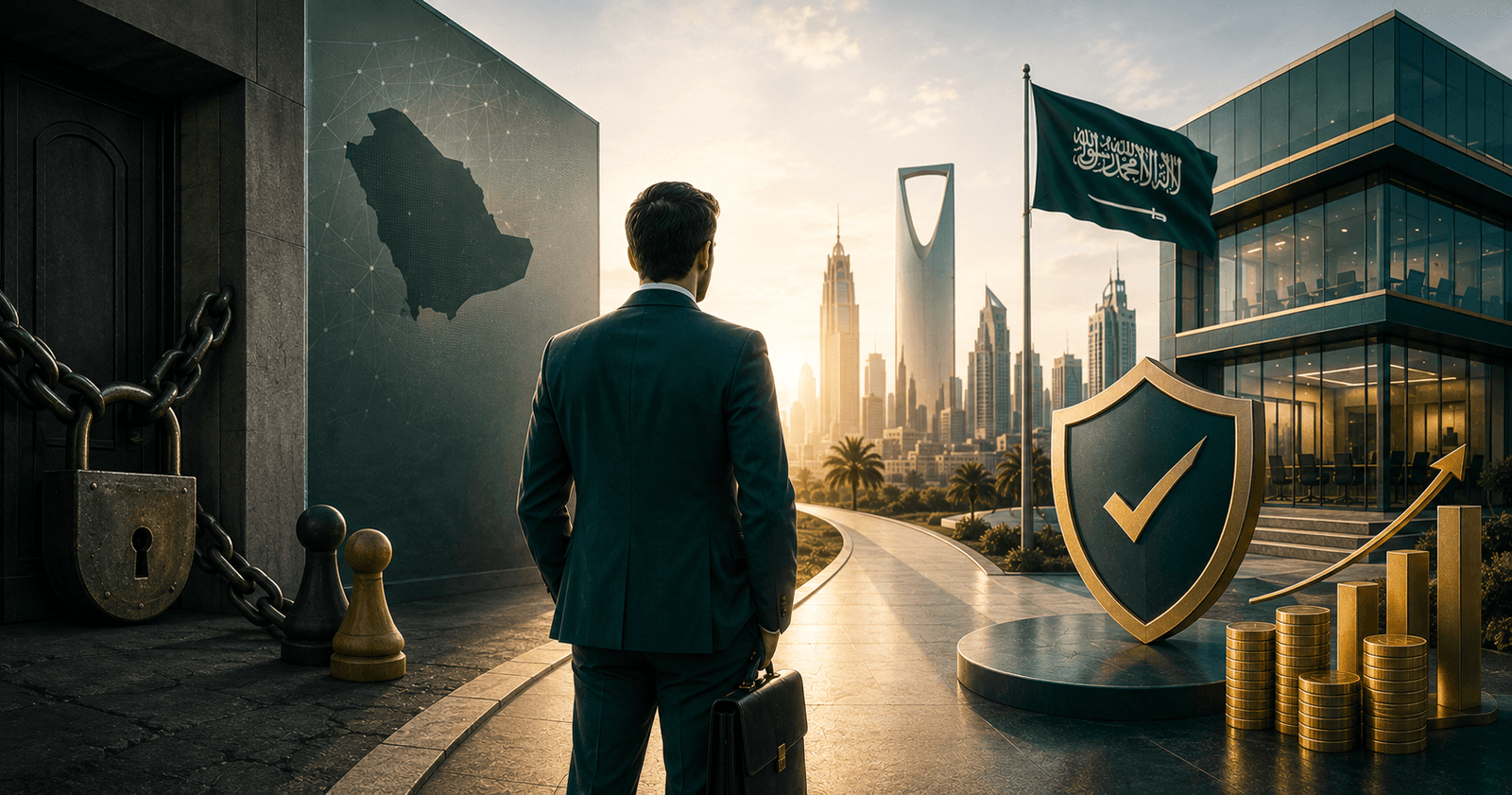 الملكية الأجنبية الكاملة في السعودية - كيف تمتلك شركتك 100%؟