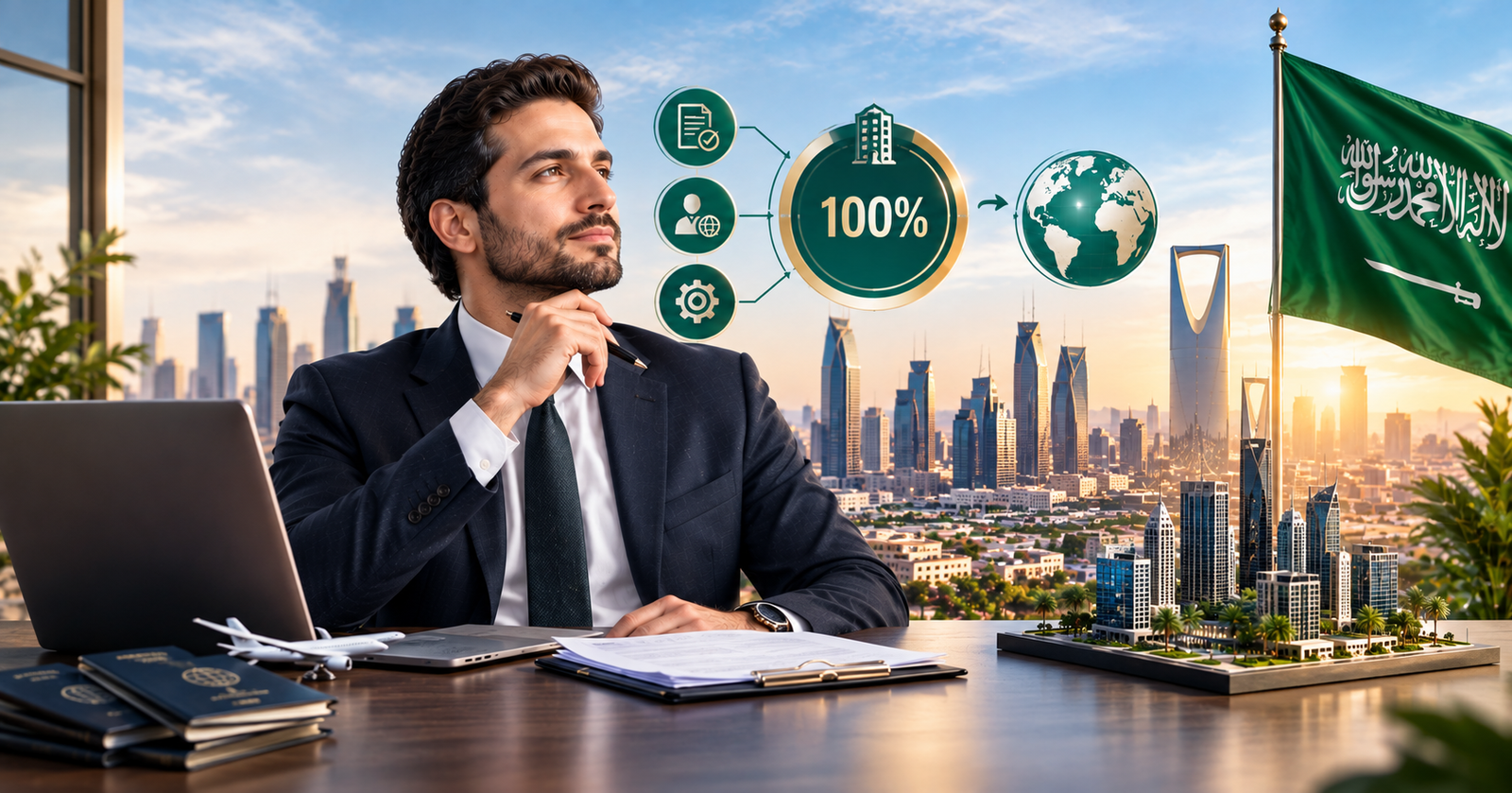 تأسيس شركة 100% ملكية أجنبية