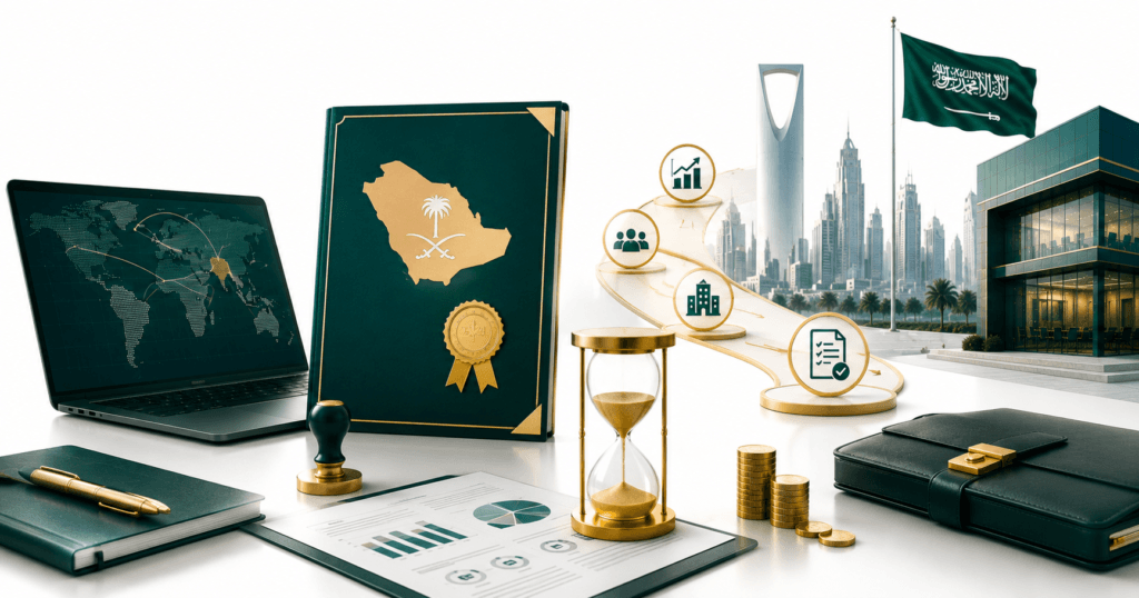 رخصة الاستثمار الأجنبي في السعودية (MISA) - الدليل الشامل 2026 1 رخصة الاستثمار الأجنبي في السعودية (MISA) - الدليل الشامل 2026